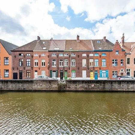 Charming Place Along The Canals In Bruges